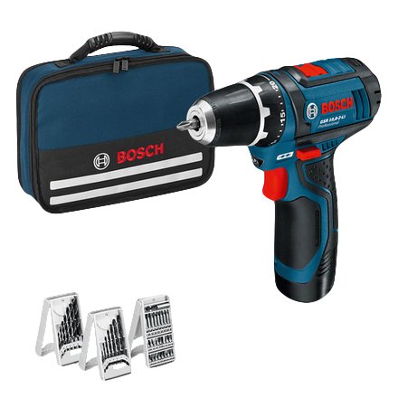 EAN 3165140815871 - Bosch GSR 12-2-LI Sin llave 950 g imagen 1