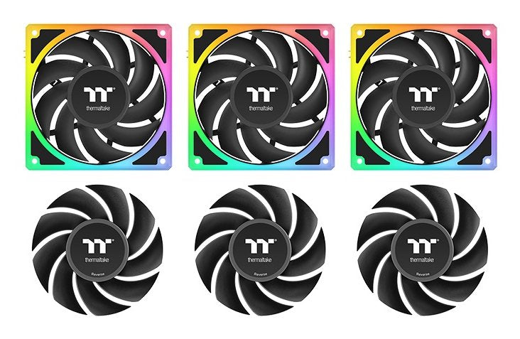 EAN 4711658545510 - Thermaltake MAGCurve 360 Ultra AIO ARGB Fan Placa base Kit de refrigeración líquida 12 cm Negro 1 pieza(s imagen 5