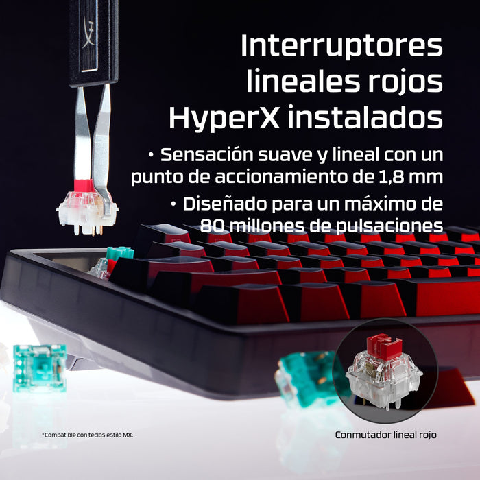EAN 0199251353246 - HyperX Origins 2 65 Pro teclado Negro imagen 6