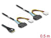 EAN 4043619822966 - DeLOCK 82296 cable Serial Attached SCSI (SAS) 0,5 m 16 Gbit/s Negro imagen 1