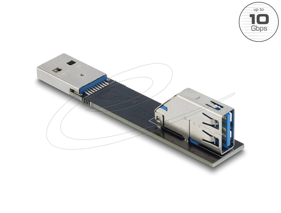 EAN 4043619674213 - DeLOCK 67421 cambiador de género para cable Type-A Negro imagen 1