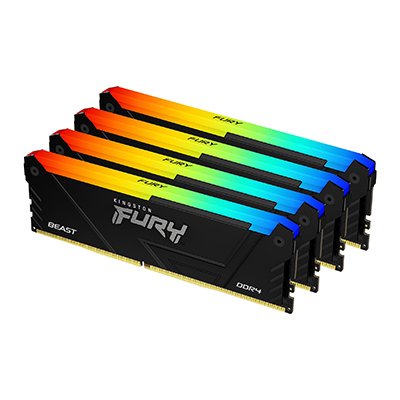 EAN 740617337525 - Kingston Technology FURY Beast RGB módulo de memoria 4 x 8 GB 3200 MT/s 288-pin DIMM imagen 1