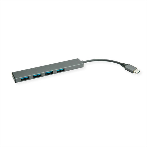 EAN 7630049617742 - ROLINE 14.02.5052 hub de interfaz USB 3.2 Gen 1 (3.1 Gen 1) Type-C 5000 Mbit/s Gris imagen 1