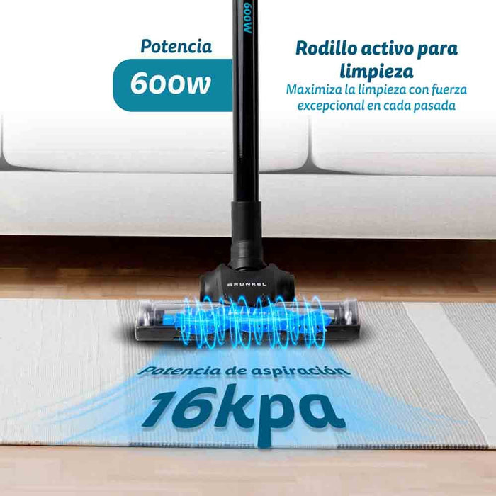 EAN 8426156018362 - Grunkel ASP-ROLLER aspiradora de pie y escoba eléctrica Aspiradora escoba Corriente alterna Secar HEPA Si imagen 5