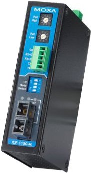 EAN 5703431434417 - Moxa ICF-1150-S-SC convertidor, repetidor y aislador en serie RS-232 Fibra (SC) imagen 1