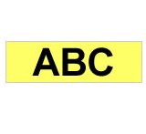 EAN 4977766052115 - Brother Gloss Laminated Labelling Tape - 12mm, Black/Yellow cinta para impresora de etiquetas TZ imagen 1