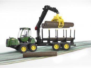 EAN 4001702021337 - BRUDER JOHN DEERE 1210E imagen 3