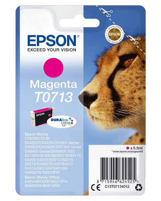 EAN 8715946624532 - Epson T0713 cartucho de tinta 1 pieza(s) Original imagen 1