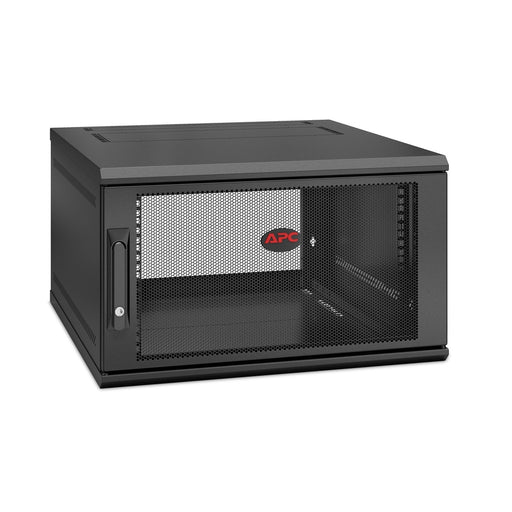 EAN 0731304402701 - APC NetShelter WX 6U Single Hinged Wall-mount Enclosure 600mm Deep Bastidor de pared Negro imagen 2