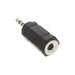 EAN 4043718056927 - InLine 99308 cambiador de género para cable 2.5mm jack male 3.5mm Negro imagen 2