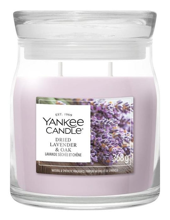 EAN 5038581180939 - Yankee Candle Dried Lavender & Oak vela Alrededor Fresco, Madera Lavanda 1 pieza(s) imagen 1