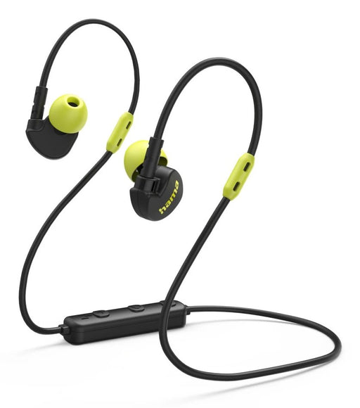 EAN 4047443542885 - Hama Freedom Athletics III Auriculares Inalámbrico Dentro de oído Deportes Bluetooth Negro, Amarillo imagen 2