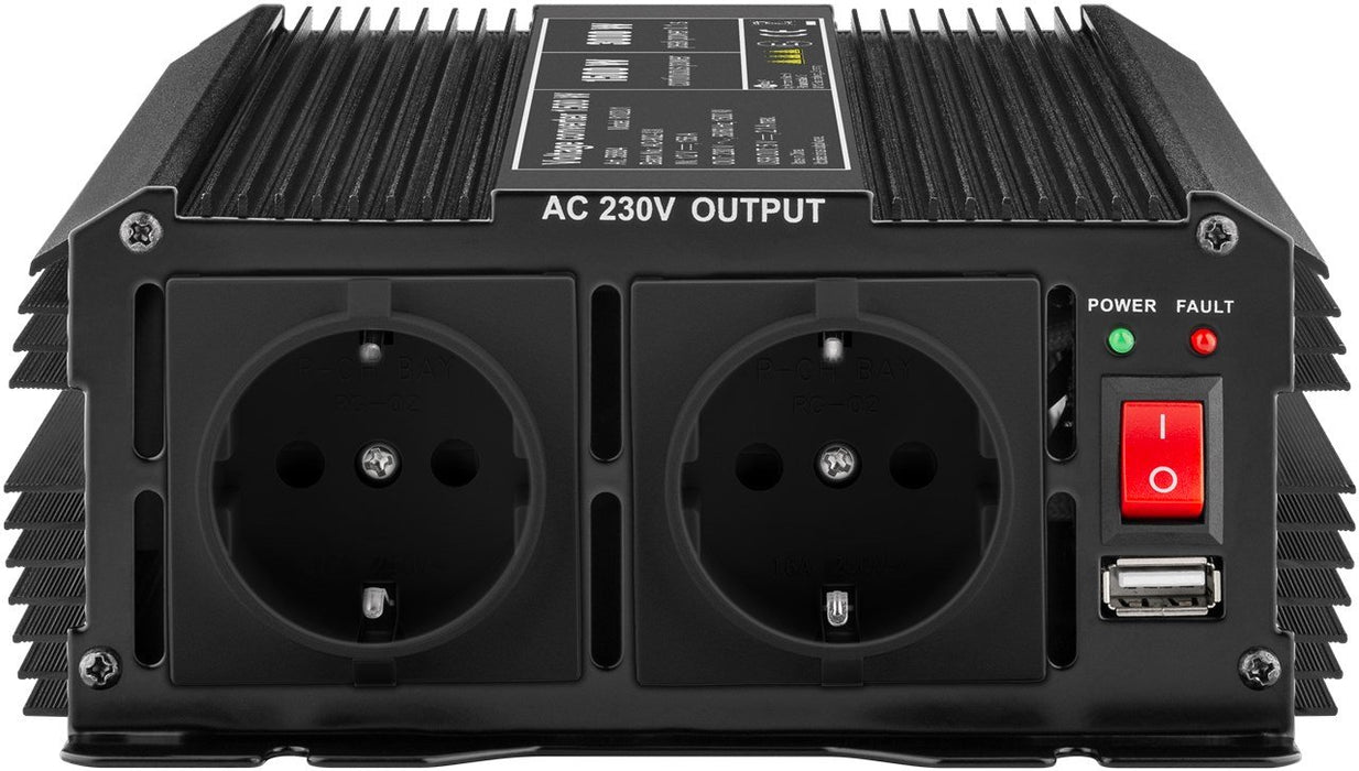 EAN 4040849588846 - Goobay 58884 adaptador e inversor de corriente Universal 1500 W Negro imagen 3