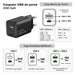 EAN 8436624423758 - CoolBox COO-CUP-35CA-B cargador de dispositivo móvil Monitor de vídeo para bebé, Barbero eléctrico, Video imagen 6