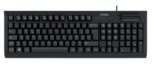 EAN 8054320847793 - Nilox NXKIRE0001 teclado Universal USB Negro imagen 1