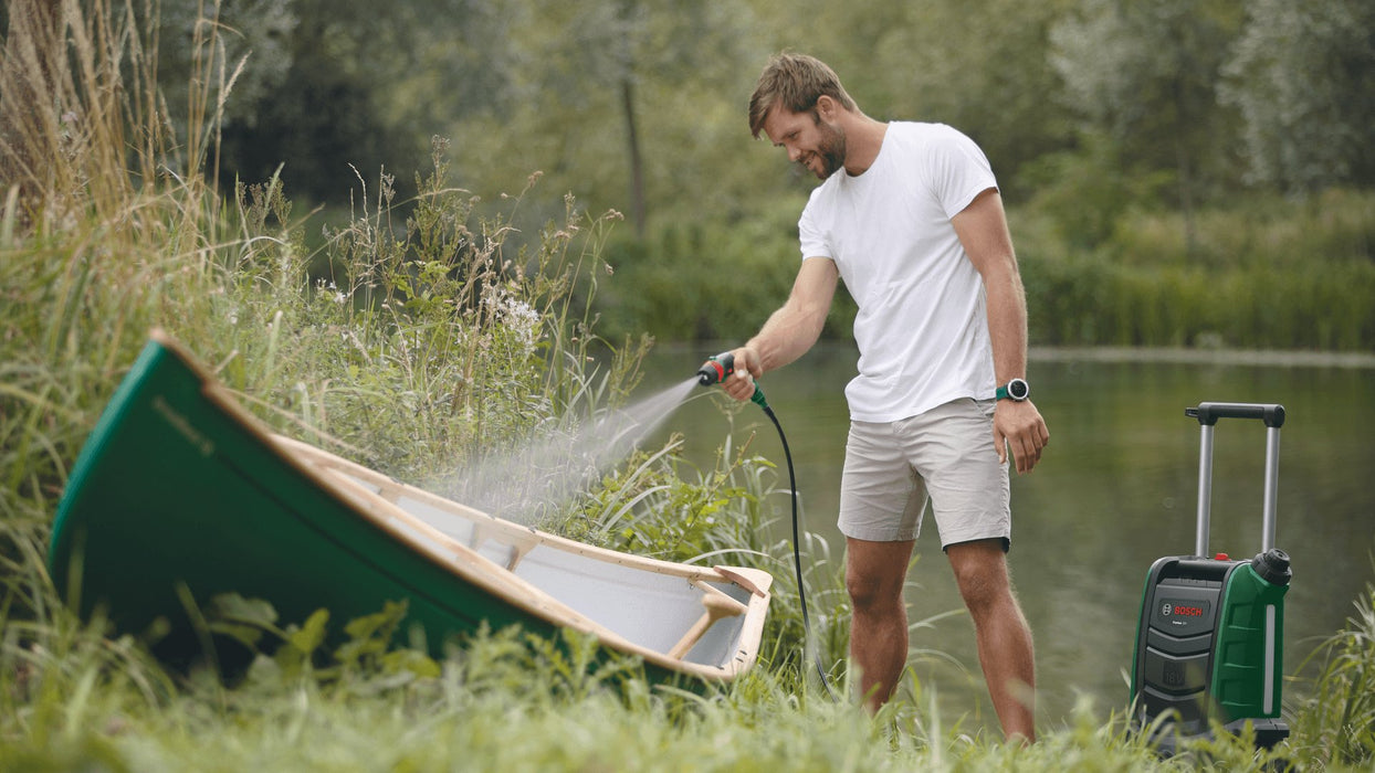 EAN 4059952547930 - Bosch Fontus 18V Limpiadora de alta presión o Hidrolimpiadora Vertical Batería Negro, Verde imagen 4