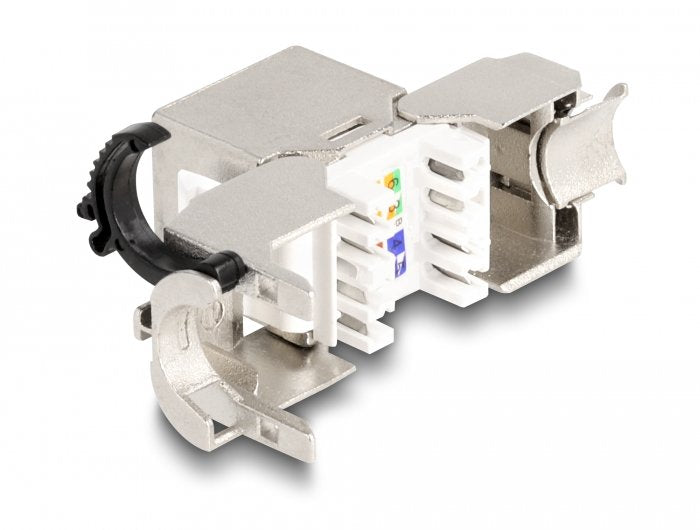 EAN 4043619880201 - DeLOCK 88020 conector Plata, Blanco imagen 2