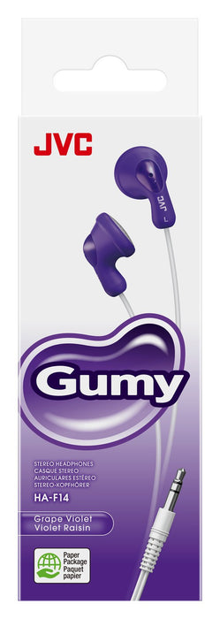 EAN 4975769002106 - JVC HA-F14 Auriculares Alámbrico Dentro de oído Música Violeta imagen 2