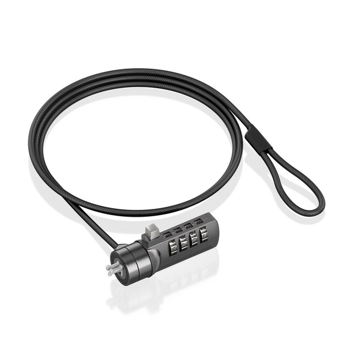 EAN 8435739901212 - AISENS ASLK-D40N03-BK cable antirrobo Negro 1,5 m imagen 3