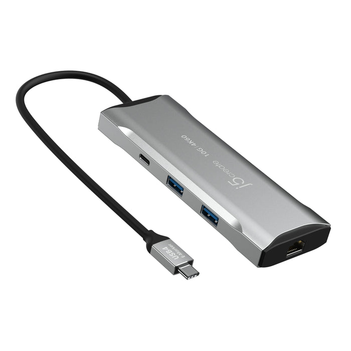 EAN 4712795086263 - j5create JCD393 Alámbrico USB 3.2 Gen 1 (3.1 Gen 1) Type-C Gris imagen 3