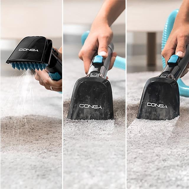 EAN 8435484084253 - Cecotec Conga 4000 Carpet&Spot Clean XL máquina de limpieza de alfombras De mano Seca y húmeda Gris imagen 3