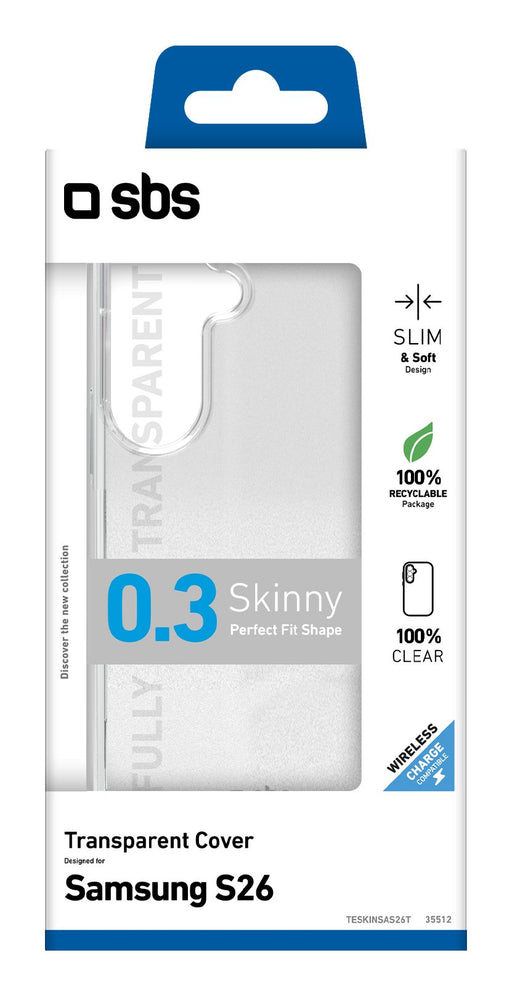 EAN 8018417535512 - SBS Skinny funda para teléfono móvil Transparente imagen 2