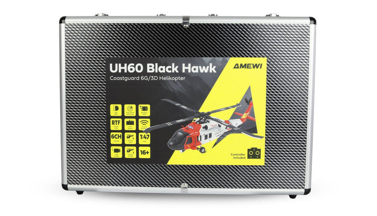 EAN 4262500344855 - Amewi UH60 Black Hawk modelo controlado por radio Helicóptero Motor eléctrico 1:47 imagen 10