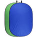 EAN 4250234507325 - Walimex 20732 fondo para fotografía Algodón, Metal Monocromo Azul, Verde imagen 1