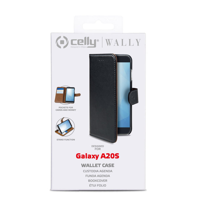 EAN 8021735755050 - Celly Wally funda para teléfono móvil 16,5 cm (6.5") Funda cartera Negro imagen 3