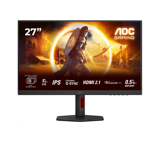 EAN 4038986682688 - AOC G4 U27G4R pantalla para PC 68,6 cm (27") 3840 x 2160 Pixeles 4K Ultra HD LED Negro, Rojo imagen 1