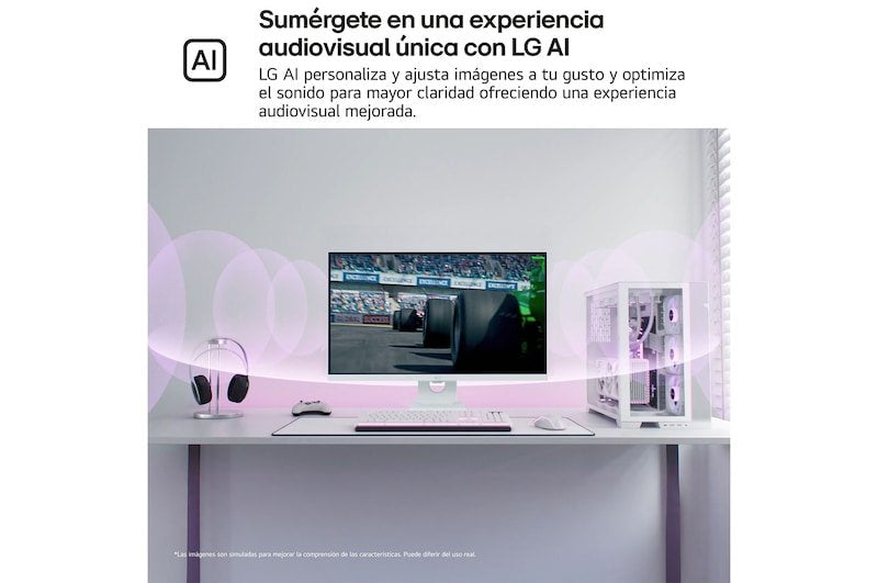 EAN 8806096444061 - LG 27U731SA-W pantalla para PC 68,6 cm (27") 3840 x 2160 Pixeles 4K Ultra HD LCD Blanco imagen 5