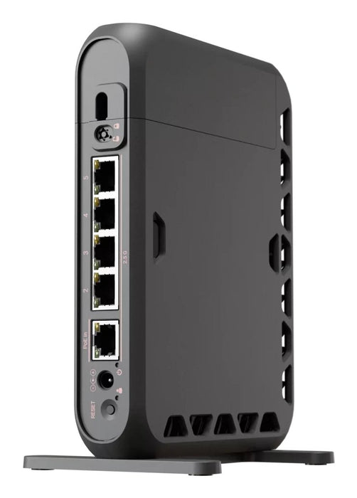 EAN 4752224010230 - Mikrotik hAP be³ Media router inalámbrico Multi-Gigabit Ethernet Tribanda (2.4 GHz / 5 GHz / 6 GHz) Negro imagen 2