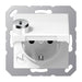 EAN 4011377132962 - JUNG AS 1520 BFKLSL WW caja de tomacorriente Tipo F Blanco imagen 1