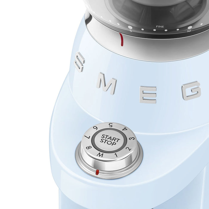 EAN 8017709355289 - Smeg CGF03PBEU molinillo de café 150 W Azul imagen 7