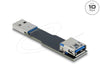 EAN 4043619674206 - DeLOCK 67420 cambiador de género para cable Type-A Negro imagen 1