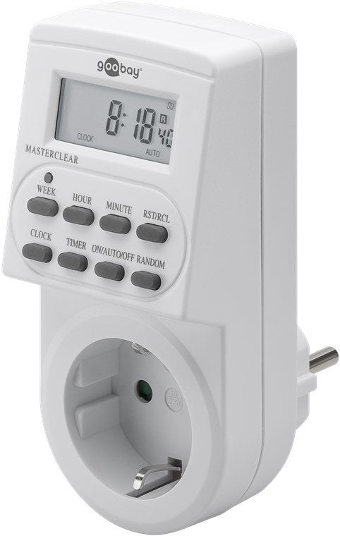 EAN 4040849512773 - Goobay 51277 contador eléctrico Blanco Programador eléctrico diario/semanal imagen 1