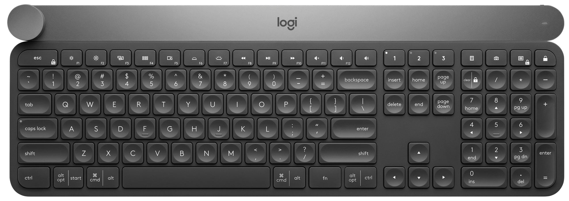 EAN 5099206072879 - Logitech 920-008503 teclado Universal RF Wireless + Bluetooth QWERTY Inglés del Reino Unido Negro, Gris imagen 5