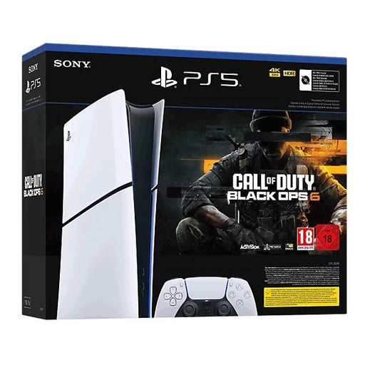 EAN 0711719603207 - Sony PlayStation 5 Slim Digital Edition - Call of Duty: Black Ops 6 Bundle 1 TB Wifi Negro, Blanco imagen 1