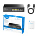 EAN 6971690790967 - Cudy GS1006P switch No administrado Gigabit Ethernet (10/100/1000) Energía sobre Ethernet (PoE) Negro imagen 4