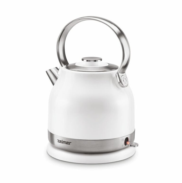 EAN 5908269355556 - Zelmer ZCK7940 tetera eléctrica 1,5 L 2200 W Acero inoxidable, Blanco imagen 7