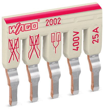 EAN 4055143692281 - Wago 2002-475 accesorios para cuadro eléctrico Peine de puentes imagen 1