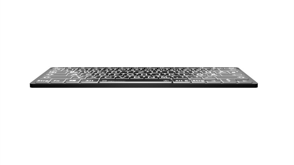 EAN 5707795017972 - Logickeyboard LKB-LPWB-BTPC-DE teclado Universal Bluetooth QWERTZ Alemán Negro imagen 5