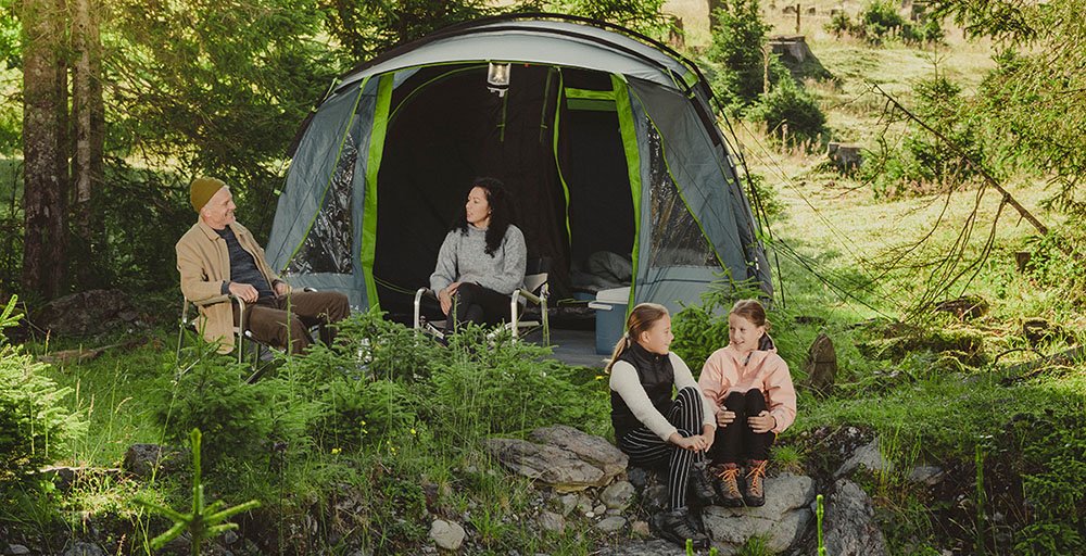 EAN 3138522118389 - Coleman Vail 4 Gris Tienda tipo túnel imagen 4