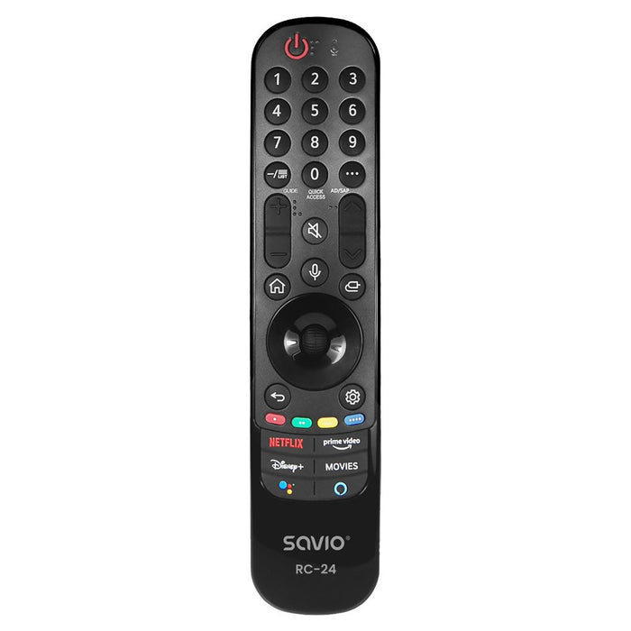 EAN 5901986049623 - Savio RC-24 mando a distancia IR inalámbrico TV, Universal Botones imagen 1