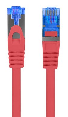 EAN 5901969424621 - Lanberg PCF6A-10CC cable de red Rojo 0,5 m Cat6a S/FTP (S-STP) imagen 2