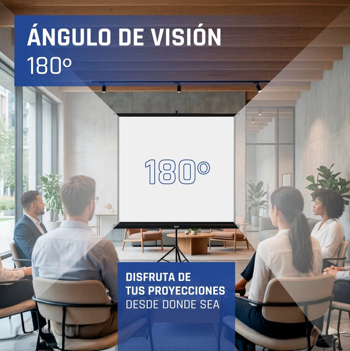 EAN 8435364308509 - iggual PSITS200 pantalla de proyección 2,82 m (111") 1:1 imagen 13