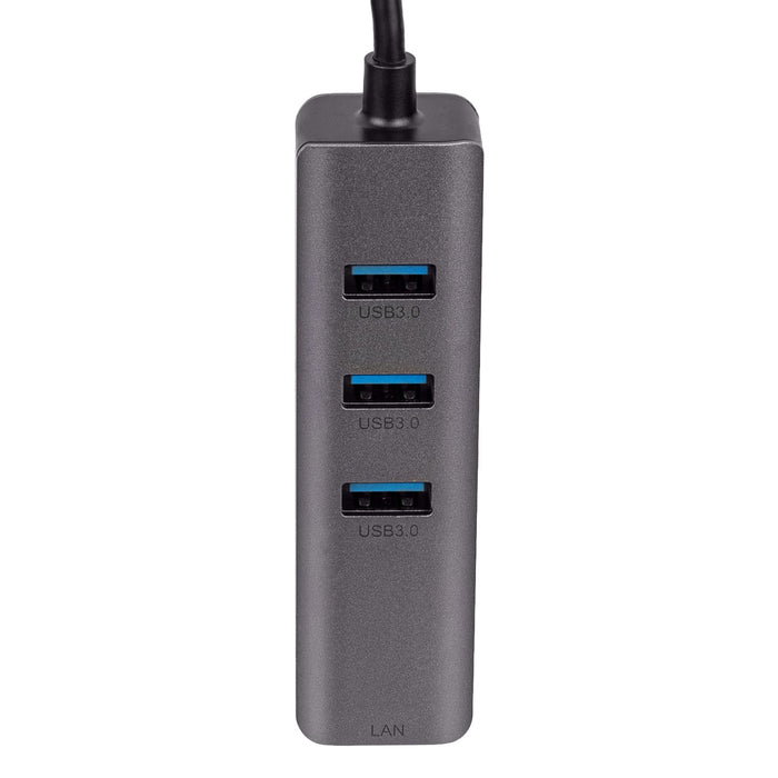 EAN 5901720136763 - Akyga AK-AD-66 hub de interfaz USB 3.2 Gen 1 (3.1 Gen 1) Type-C 1000 Mbit/s Plata imagen 3