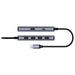 EAN 6971690793609 - Cudy UH500 hub de interfaz USB 3.2 Gen 1 (3.1 Gen 1) Type-C 5000 Mbit/s Gris, Plata imagen 3