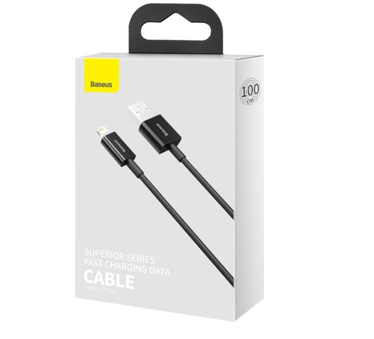 EAN 6953156205406 - Baseus CALYS-A01 cable de conector Lightning 1 m Negro imagen 2