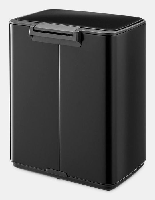 EAN 8710755238000 - Brabantia Bo Pedal Bin 12 L Rectangular Acero Negro imagen 5